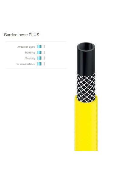 Cellfast Garden Hose, 3 Layers, 3/4", 25 M, Plus