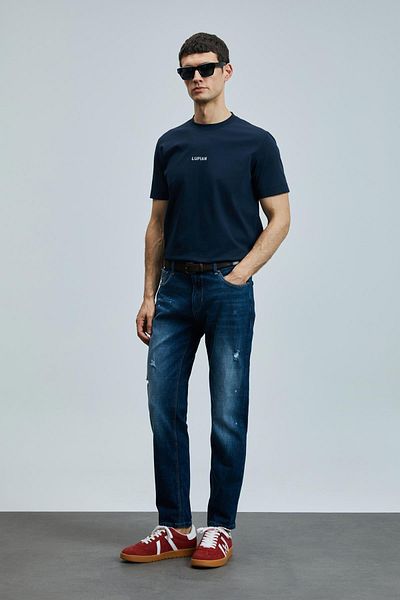 Lufian Lorenzo Slim Fit Men's Denim Trousers (111200187)