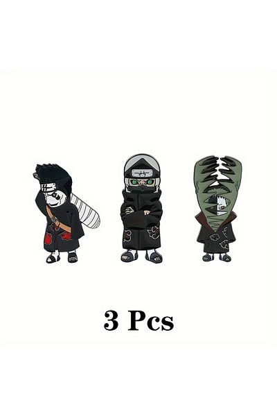 Miniso XZ5393 3/4/10 Pcs Cartoon blood anime characters creative personality brooch Metal badge decoration