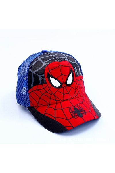Miniso Spider-man C2 HotToys Disney Spider-man Baseball Cap Hats Superhero Peripheral Cosplay Props Childre