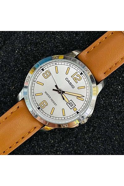 Caslo CASlO Classic Matching Leather Men's Watch