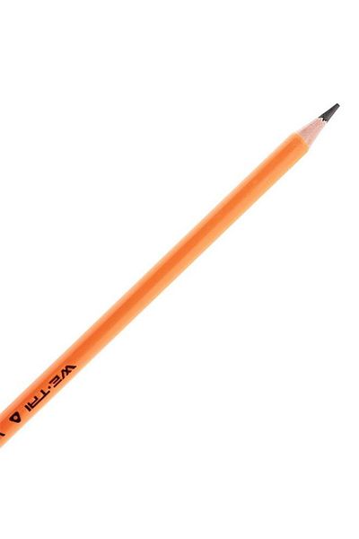 Generic قلم رصاص مقاوم للكسر من Y plus+ HB مع طرف ممحاة مُلحق، برتقالي، 8 مم، YOYI-TX1701