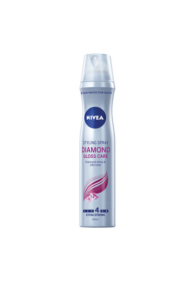 NIVEA Fixativ Nivea Diamond Gloss pentru fixare puternica, 250 ml