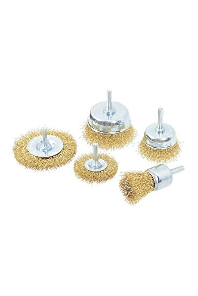 Generic طقم فرشاة سلكية بتصميم مجعد مطلي بالفولاذ عالي الجودة من تاكتيكس، مكو...