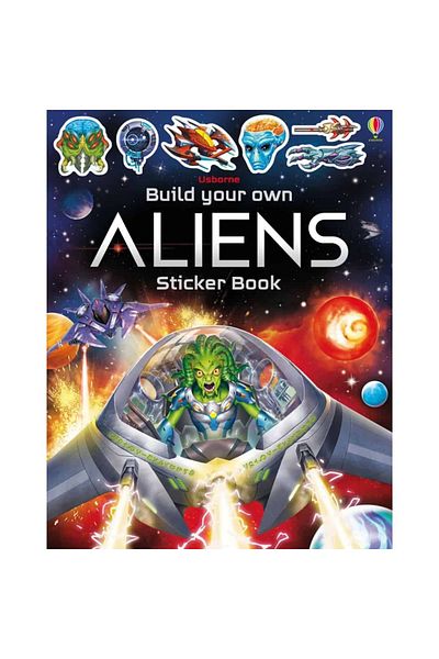 Usborne Sticker book - Build Your Own Aliens Sticker Book