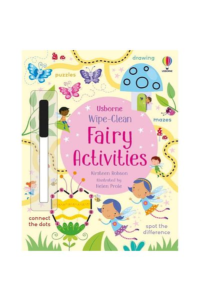 Usborne Write and Erase - Wipe-Clean Fairy Activities