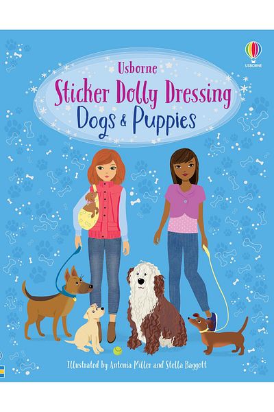 Usborne Sticker Dolly Dressing Dogs and Puppies