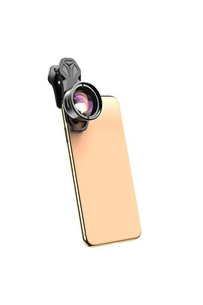 APEXEL Lentila Macro Telefon HD 100mm, Apexel, 10X, Multi Layer, 4K, Clip Universal pentru smartphone