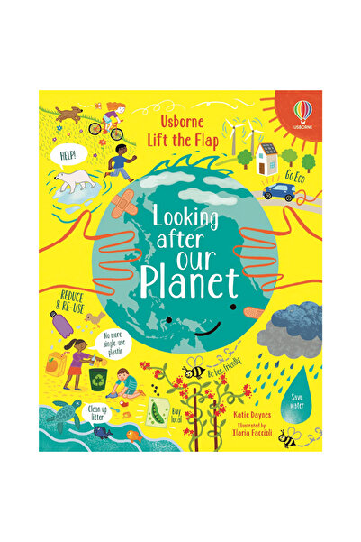 Usborne Children's book - Lift-the-Flap Looking After Our Planet