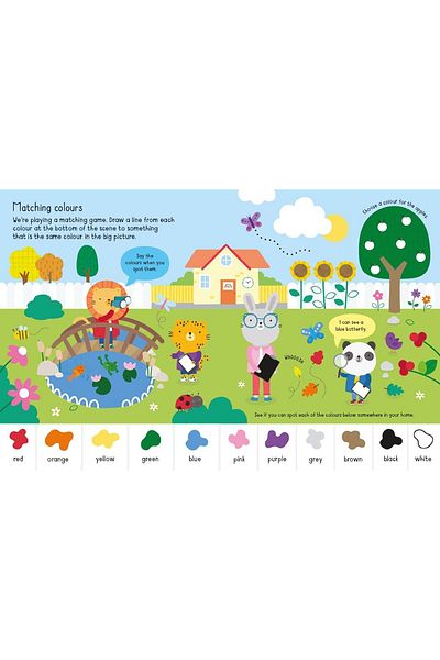 Usborne Children's book - Starting School Activity Book