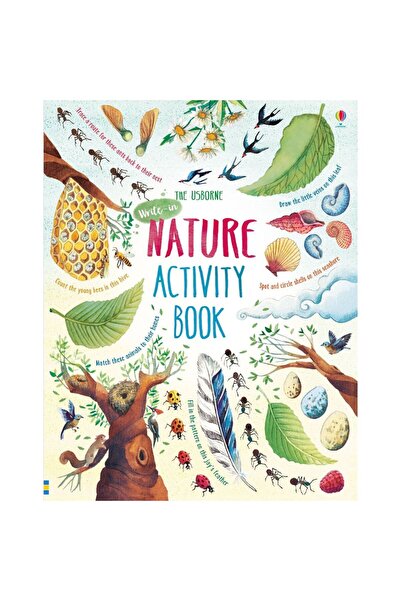 Usborne Carte pentru copii - Caiet de activități despre natură