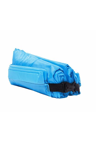Maxtar Șezlong gonflabil albastru 240x70 cm