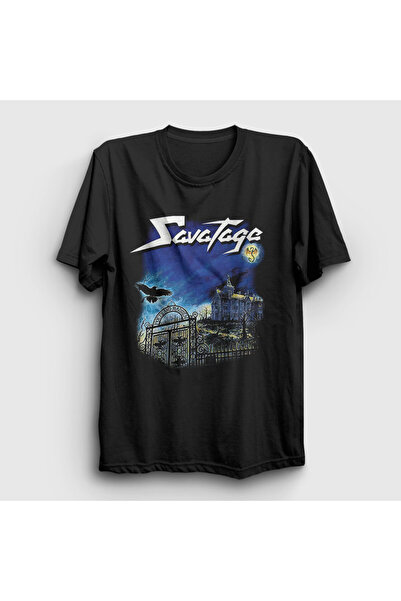 Presmono Unisex Black Poets and Madmen Savatage T-Shirt 550698Tt