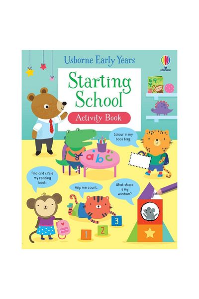 Usborne Children's book - Starting School Activity Book
