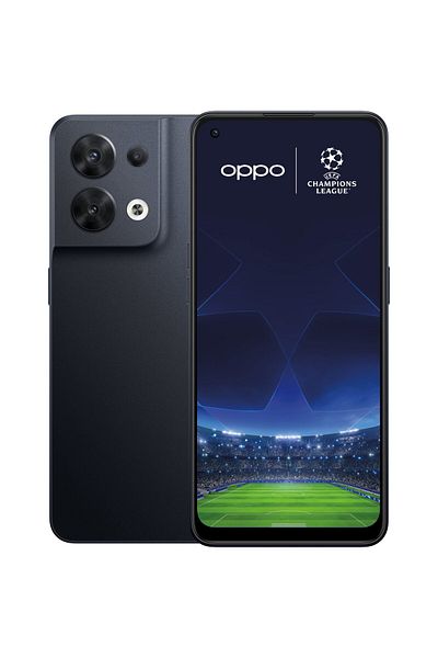 OPPO Oppo Reno8 mobile phone, 256GB, 8GB RAM, 5G, Shimmer Black