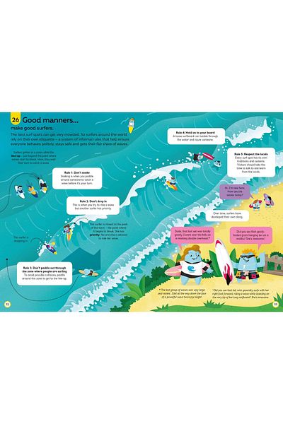 Usborne Children's book - 100 Things to Know About the Oceans