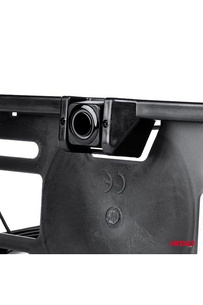 motor starter License plate holder with 3 parking sensors and built-in acoustic signal