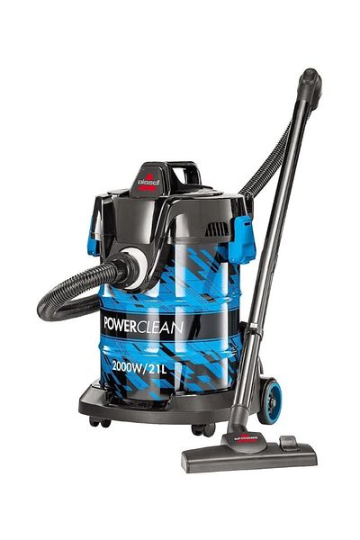 Bissell 21L PowerClean Wet and Dry Drum Vacuum Cleaner 2000W