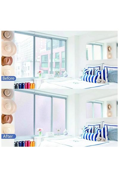 Avcı Uv Blocking Window Film Frosted Glass Foil 60 cm X 2Mt