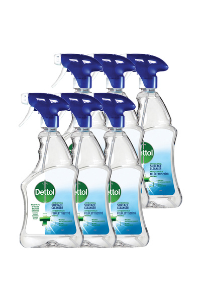 Dettol Spray de curatare a suprafetelor antibacterian Dettol Original, 6x750 ml