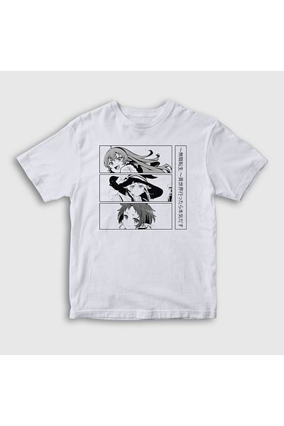 Presmono Tricou unisex pentru copii alb Eris Roxy Sylphiette Mushoku Tensei 548422tt
