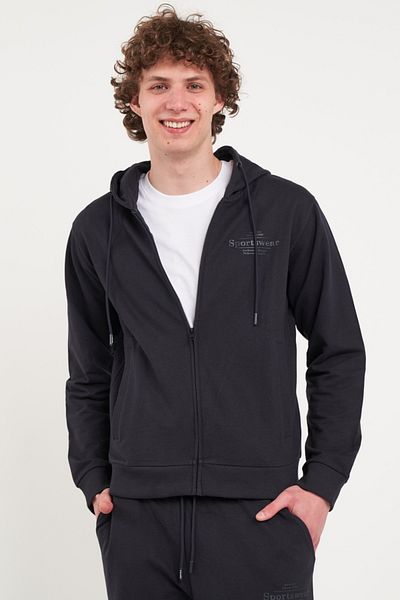 Kenvelo Men's hoodie with zipper