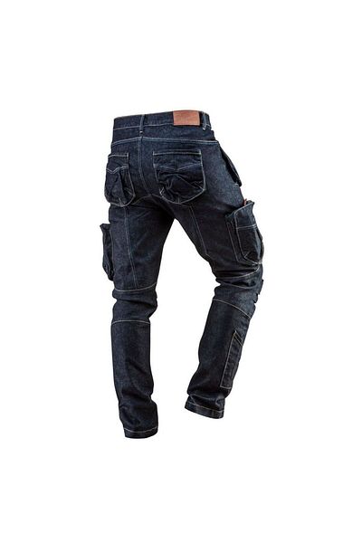 NEO Pantaloni De Lucru Tip Blugi Cu 5 Buzunare, Model Denim, Marimea Xxxl/58,