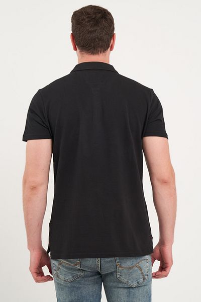 Lee Cooper Tricou barbat polo de culoare uniforma