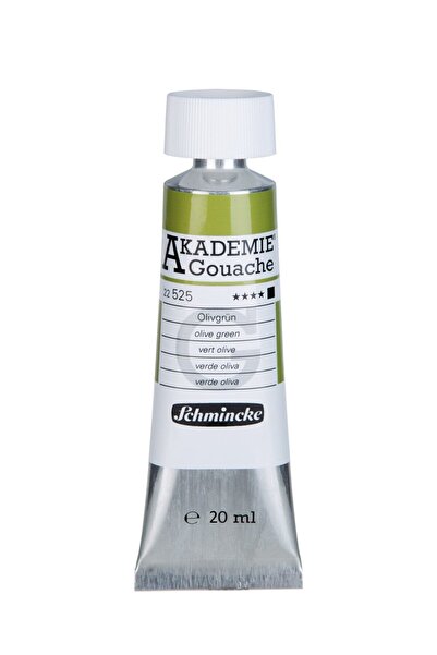 Schmincke Akademie Gouache Guaj Boya 20 ml 525 Olive Green