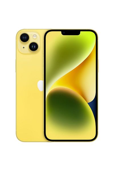 Apple Mobile phone Apple iPhone 14 Plus, 128GB, 6GB RAM, 5G, Yellow