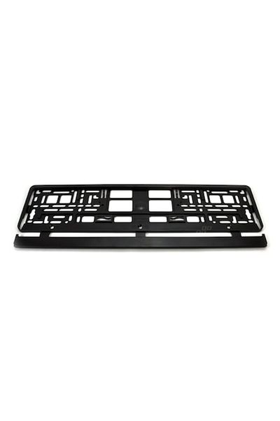 OEM License plate holder black, universal size