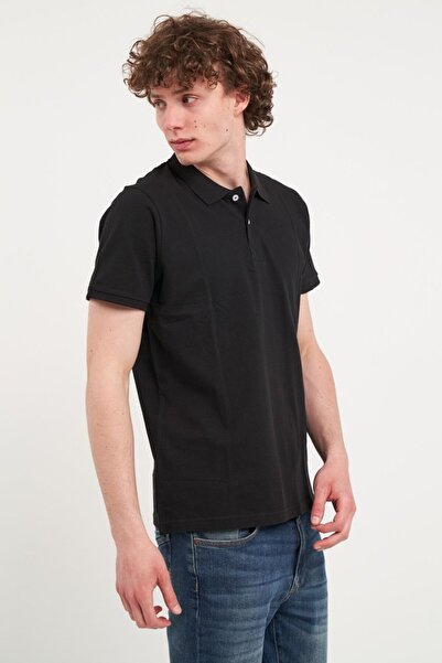 Timeout Tricou barbat polo de culoare uniforma