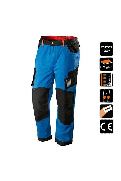 NEO Pantaloni De Lucru Hd , Albastru/negru, Marime Xxl,
