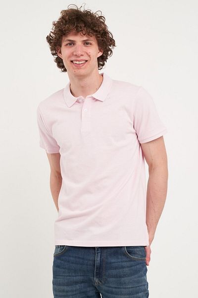 Timeout Men's solid color polo shirt