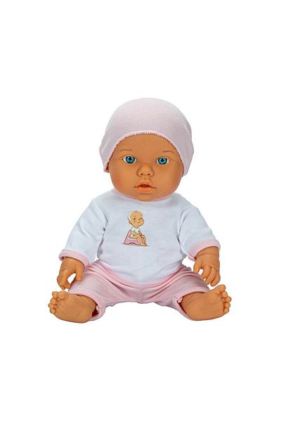 Sunman Bebelou Toilet Time Baby Set with Sound 32 cm 30738 Pink