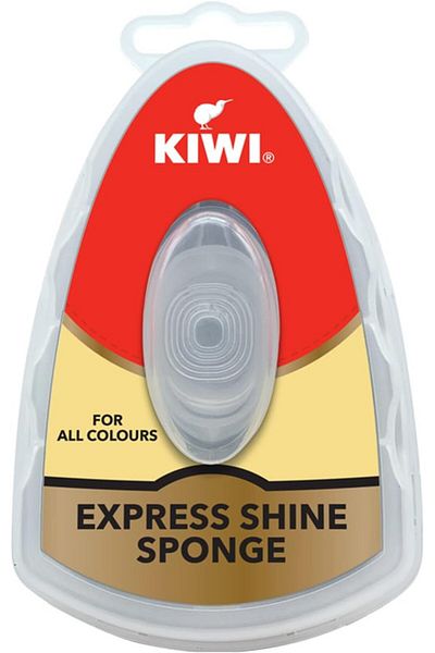 Kiwi Express Shine Sponge - For All Colours - Shine Sponge with 5ml Liquid - Pack of 5