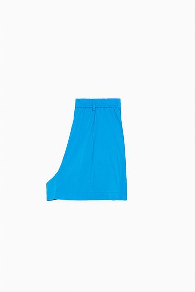 Patrizia Pepe POPLIN SHORT - PATRIZIA PEPE - ALBASTRU, 42