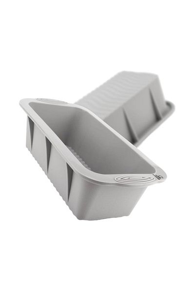 ABYZ Silicone Mold for Cake or Loaf, 250x120x70 mm, Anthracite Gray Color