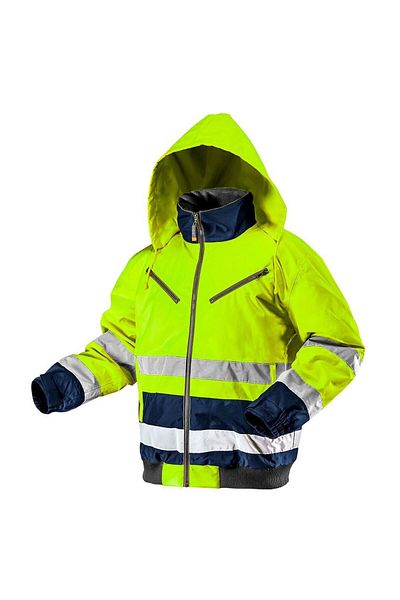NEO Geaca De Lucru, Reflectorizanta, Cu Izolatie, Impermeabila, Model Visibility, Marimea Xl/56,