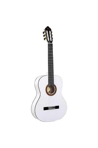 VALENCIA VC104WT, classical guitar, size 4/4, white finish