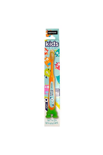 SENCE Kids soft toothbrush for children 3-8 years old