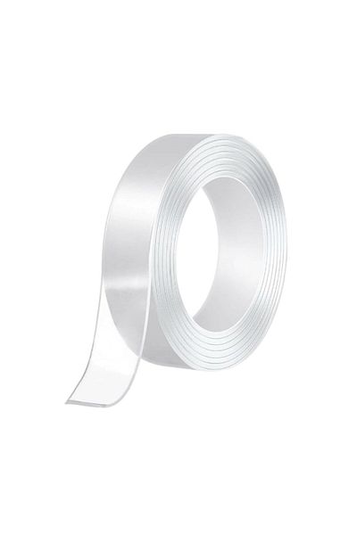 Urban Trends Double-Sided Adhesive Tape Extra Strong URBAN TRENDS, Reusable by Washing, Silicone, Transparent, 3