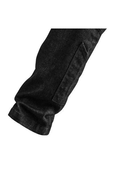 NEO 5-Pocket Work Trousers, Denim Model, Black, Size M,