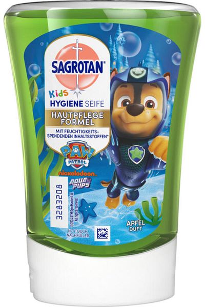 Dettol Set of 5 x Sagrotan Kids No Touch antibacterial liquid soap refill with MAR for the automatic dispenser