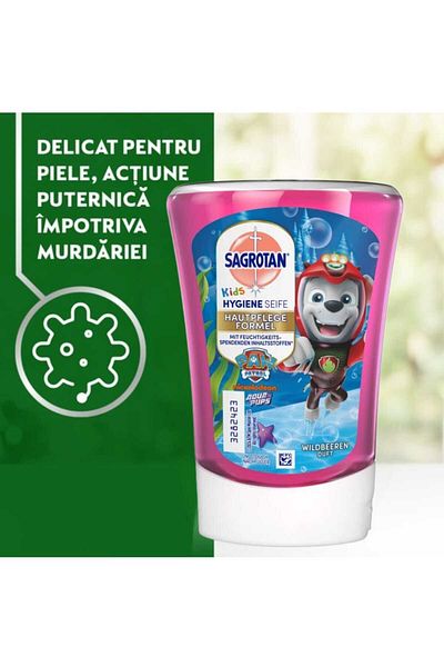 Dettol Reserve Sagrotan Kids No Touch antibacterial liquid soap with Berries
