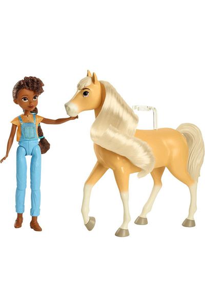 mattel Spirit Playset, Prudence Doll and Chica Linda, the free spirited horse