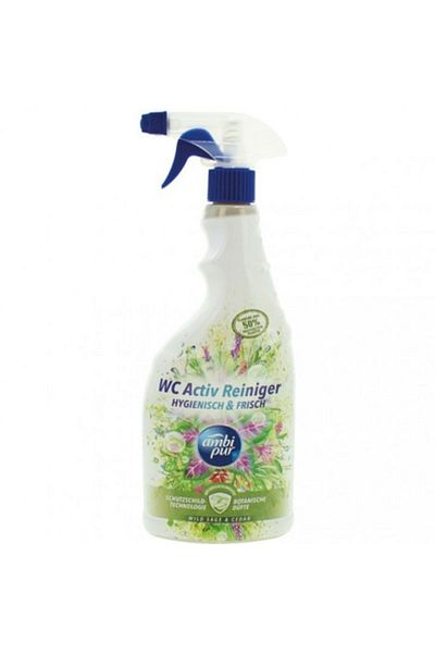 Ambi Pur Solutie de curatat vasul de toaleta cu pompita Ambi Pur Salvie si Cedru, 750ml