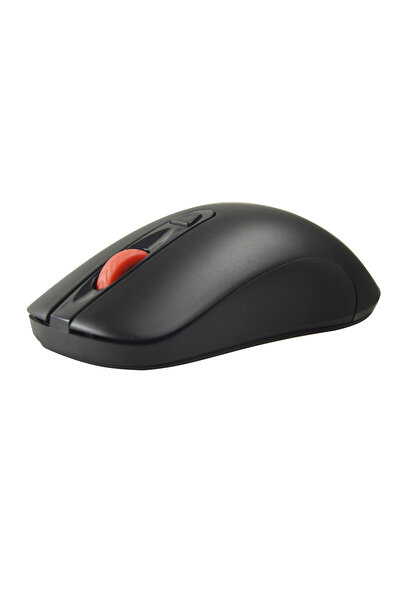 Platinet Mouse Wireless 2.4GHz, Omega 45269 OM-520, 4 butoane, 1200 / 1600 dpi, 2 x AAA, negru