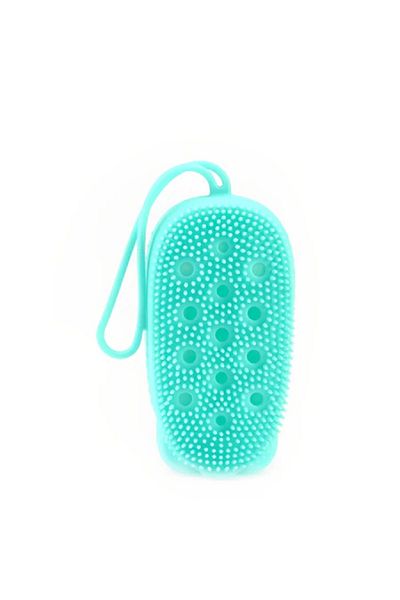 ABYZ Silicone Bath Sponge With Bubbles Green