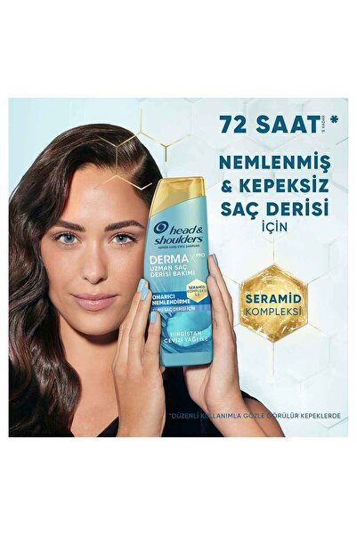 Head&Shoulders DermaXPRO Onarıcı Nemlendirme Kepek Karşıtı Şampuan Hindistan Cevizi Yağı ve Seramid ile 300ml